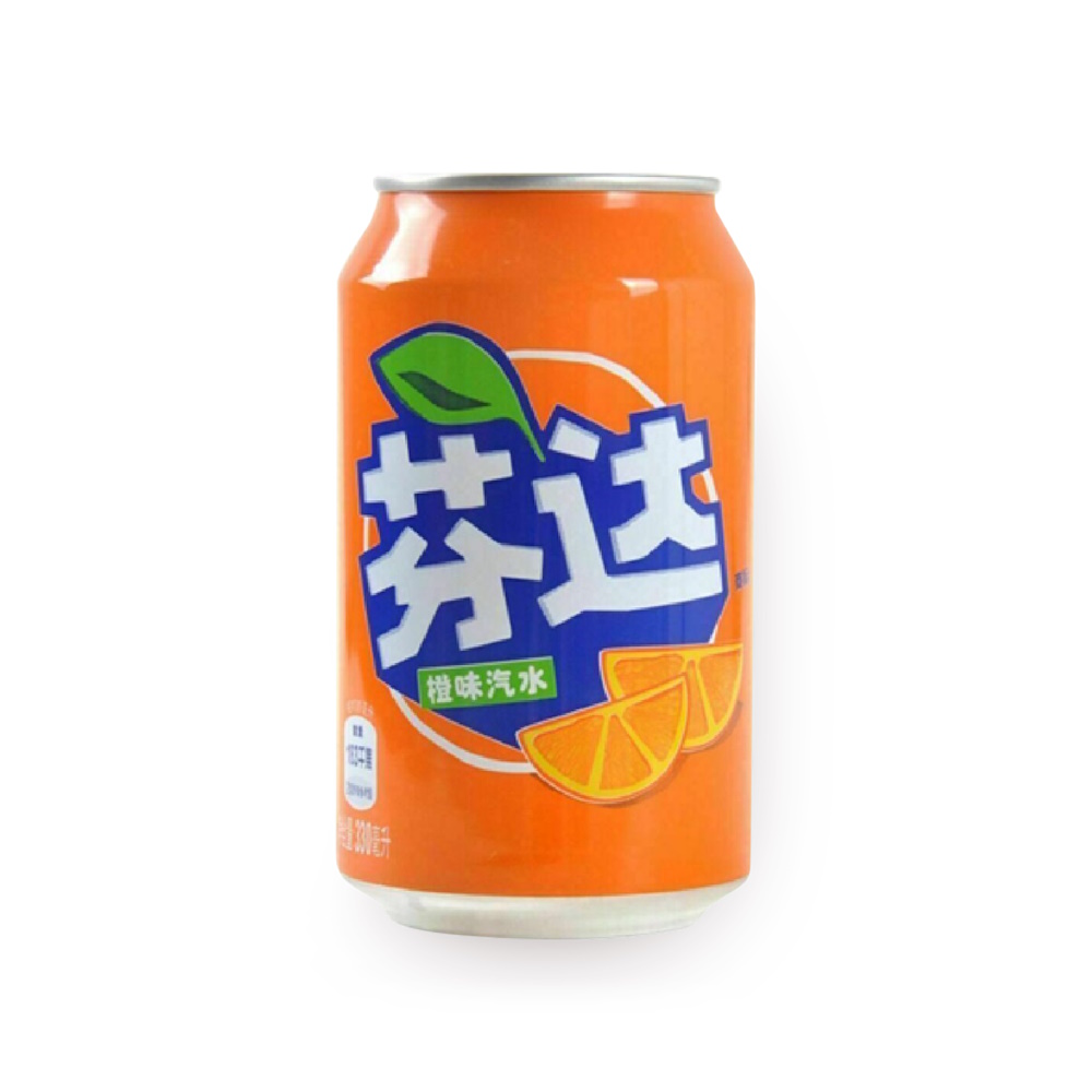 Fanta апельсин 330 мл. (ж/б)